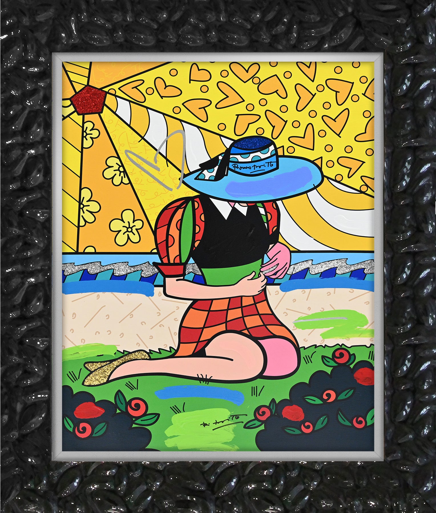 Palm Beach - Mixed Media Original