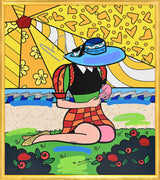 PALM BEACH - Mixed Media Original