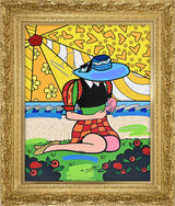 PALM BEACH - Mixed Media Original