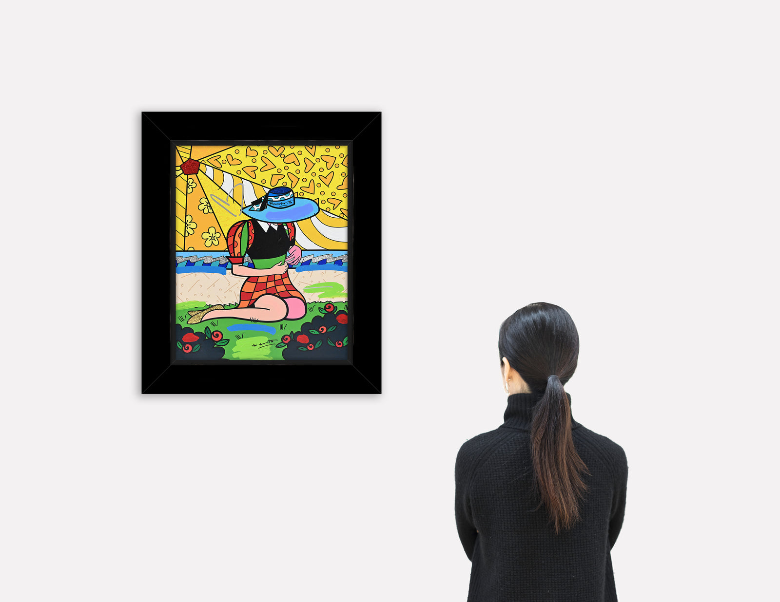 Palm Beach - Mixed Media Original