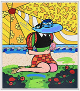 PALM BEACH - Mixed Media Original