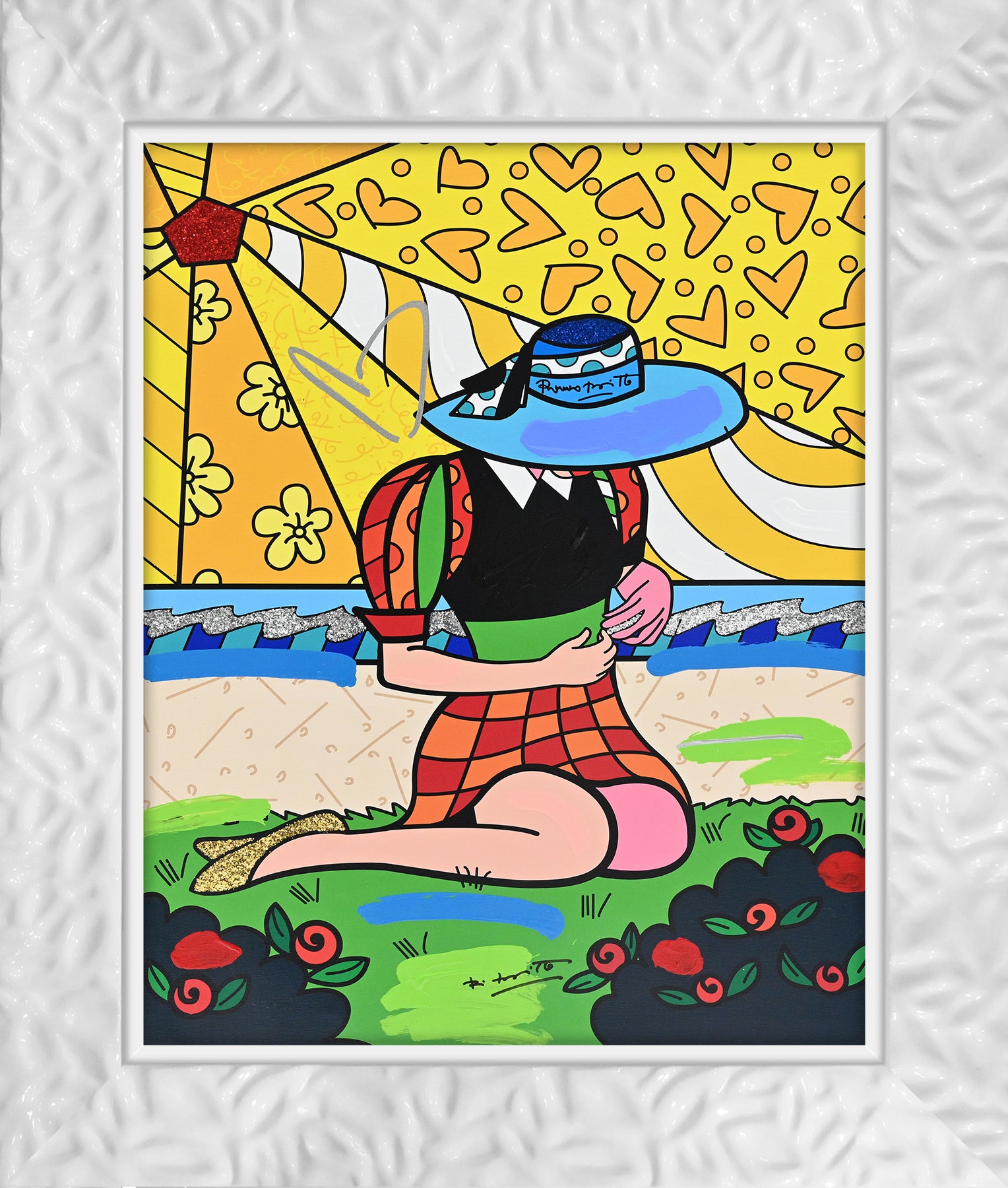 Palm Beach - Mixed Media Original