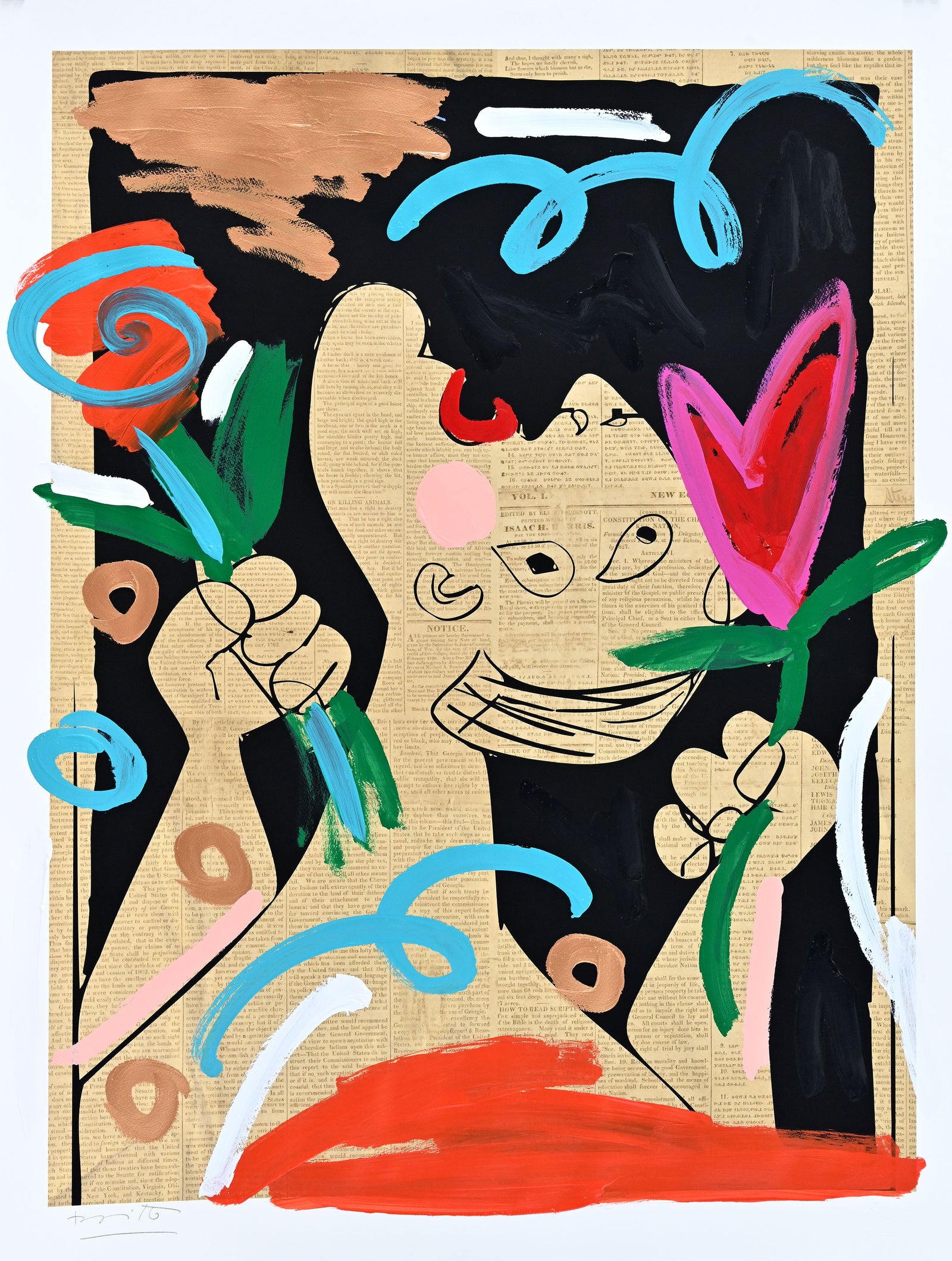 SPAIN - Mixed Media Original