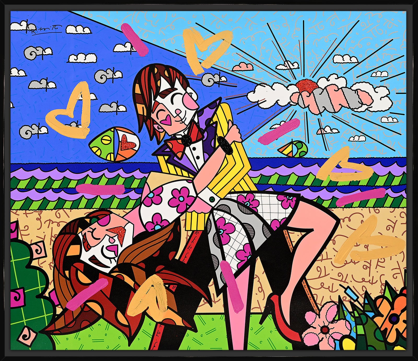 TRUE LOVE - Mixed Media Original