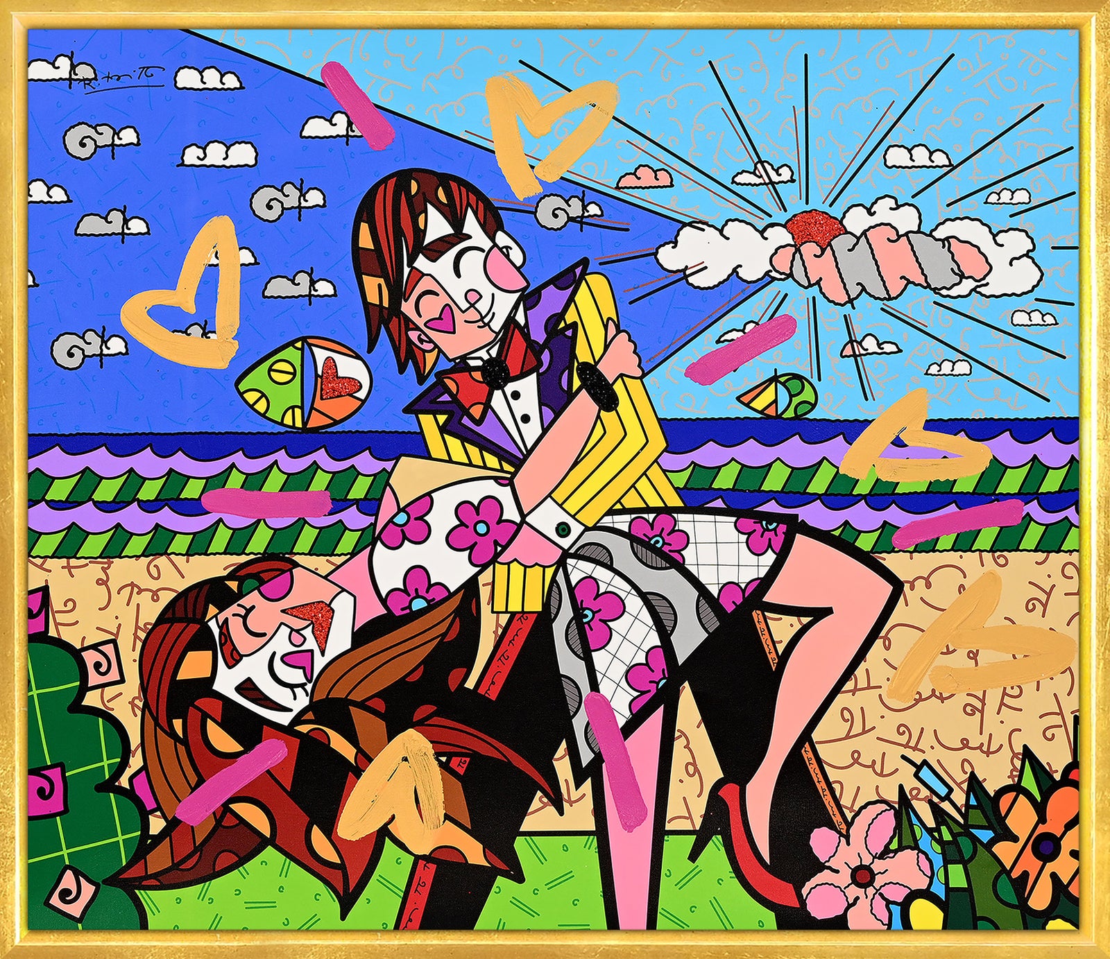 TRUE LOVE - Mixed Media Original