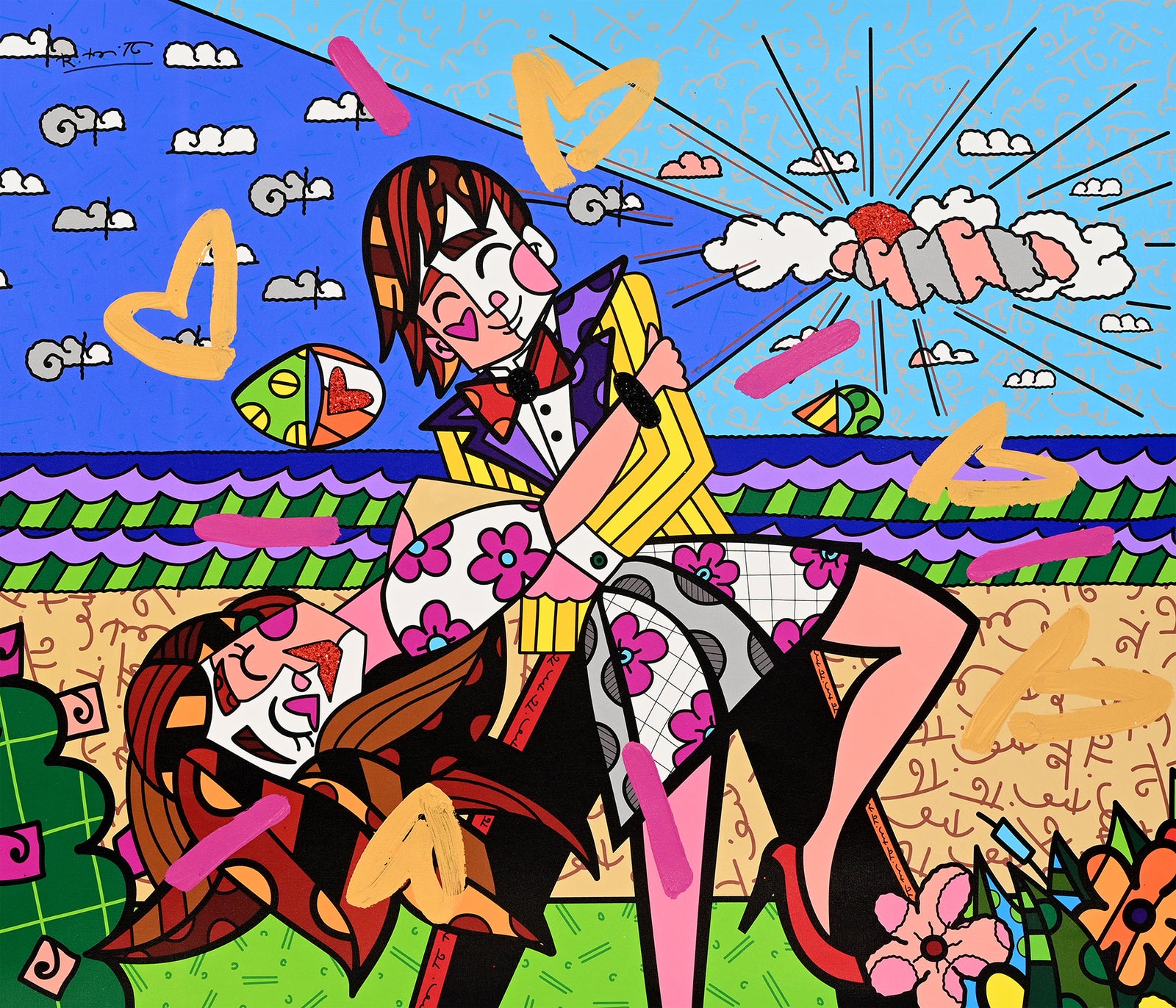 TRUE LOVE - Mixed Media Original