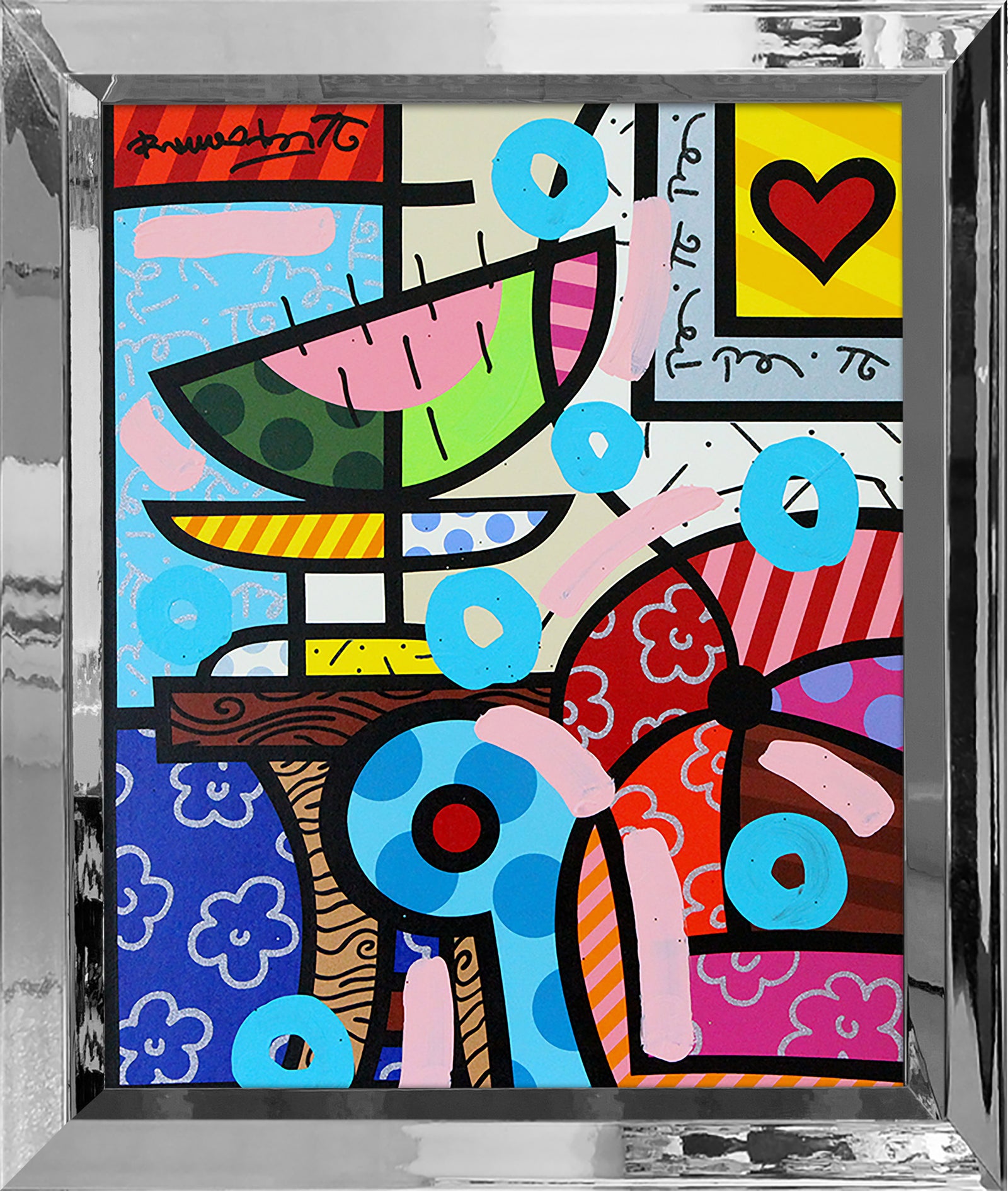 LIVING ROOM - Mixed Media Original