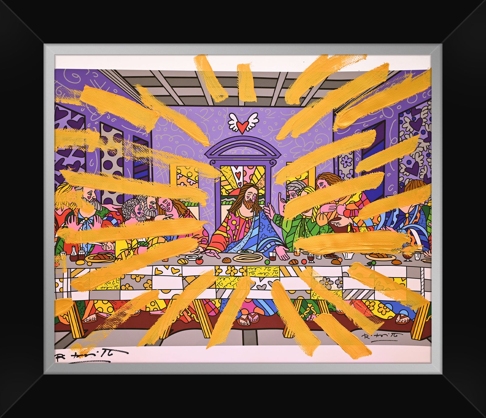 JESUS GLOW - Mixed Media Original