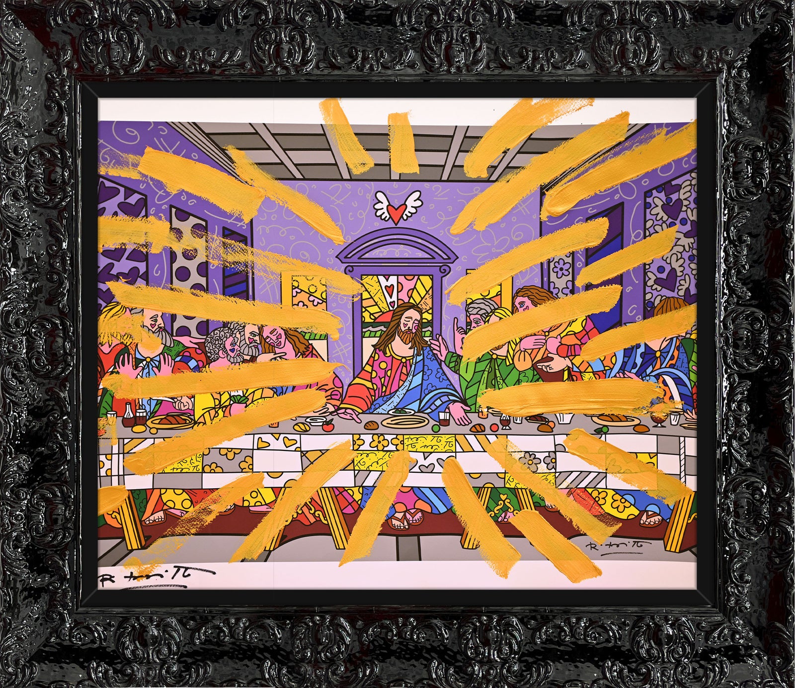 JESUS GLOW - Mixed Media Original