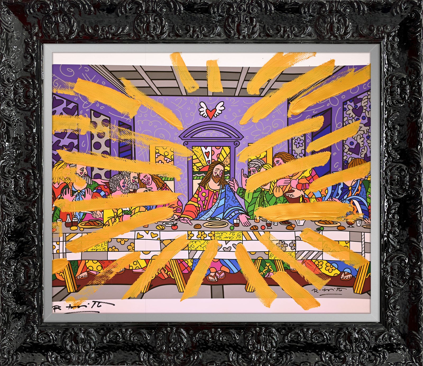 JESUS GLOW - Mixed Media Original