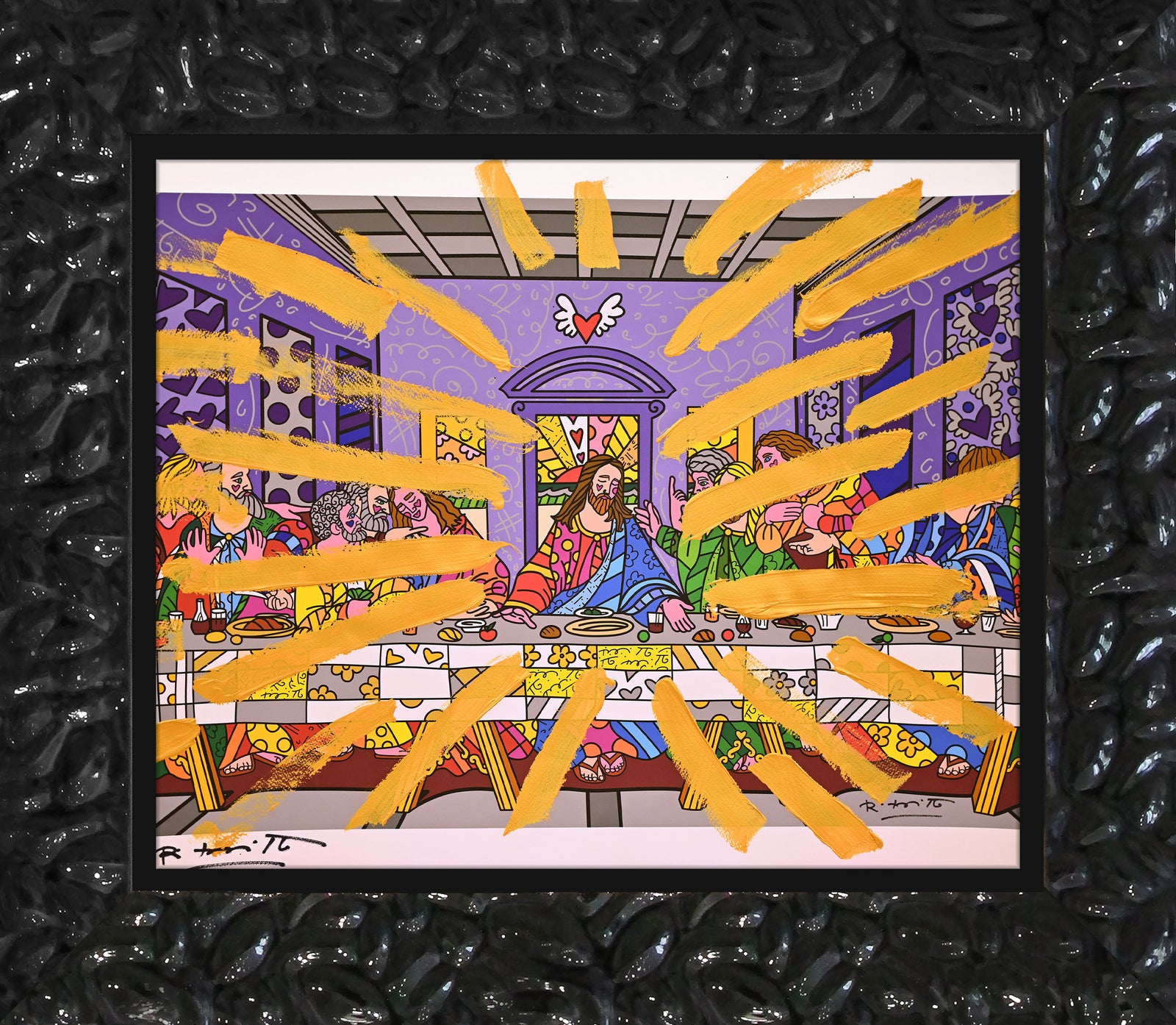 JESUS GLOW - Mixed Media Original