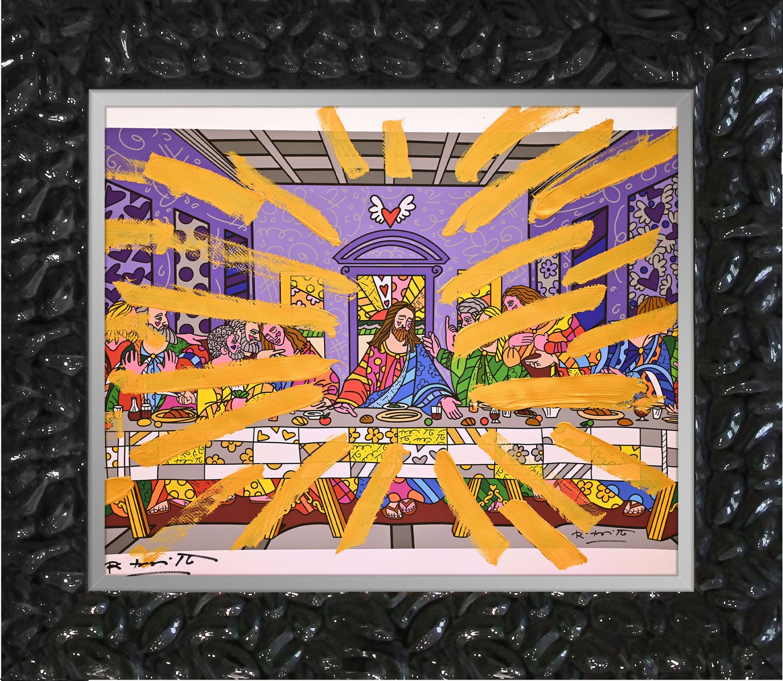 JESUS GLOW - Mixed Media Original