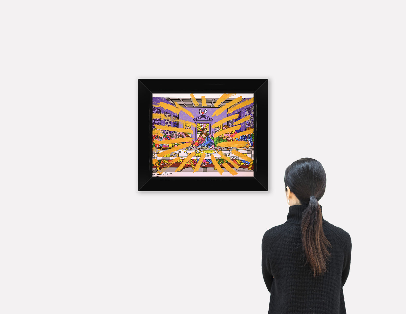 JESUS GLOW - Mixed Media Original