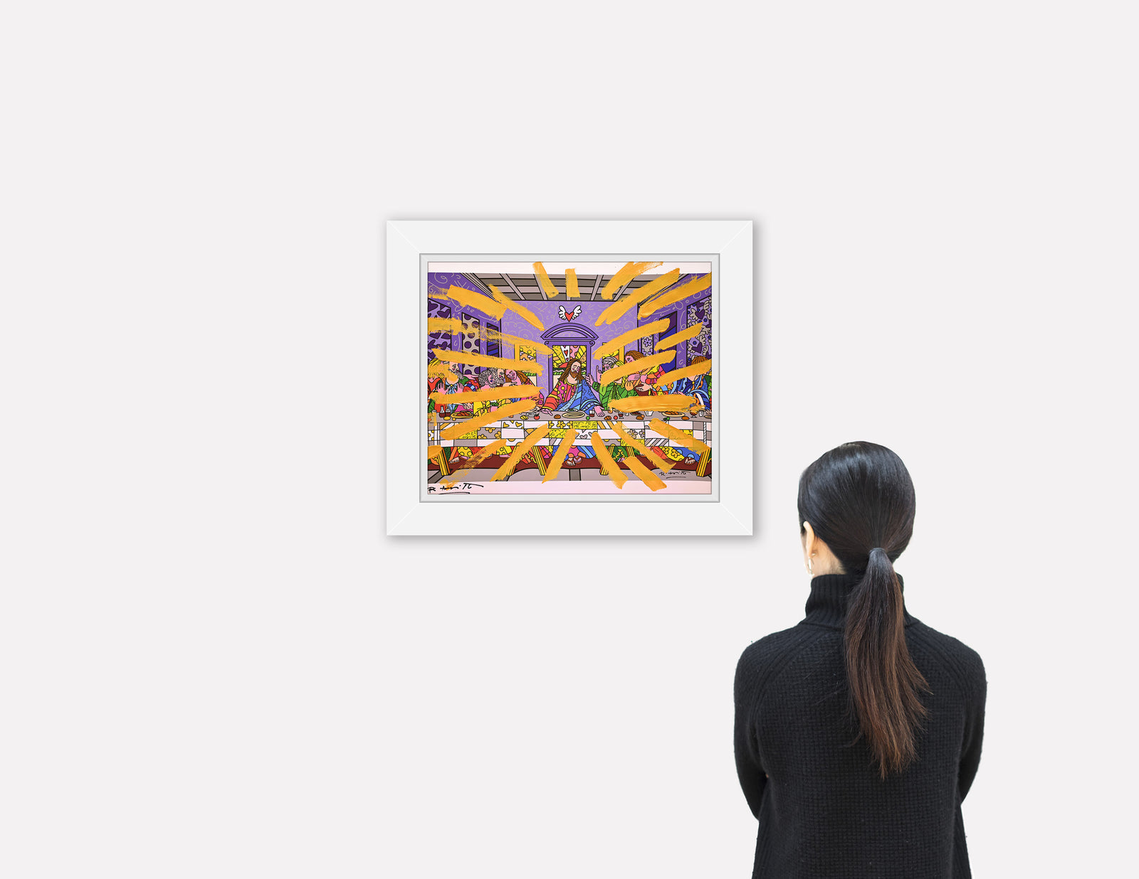 JESUS GLOW - Mixed Media Original