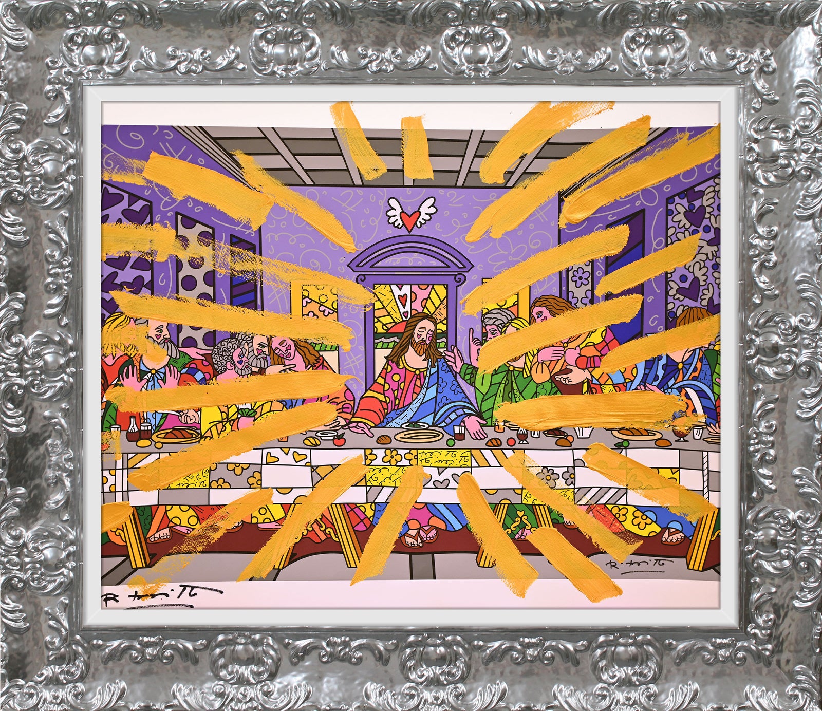 JESUS GLOW - Mixed Media Original