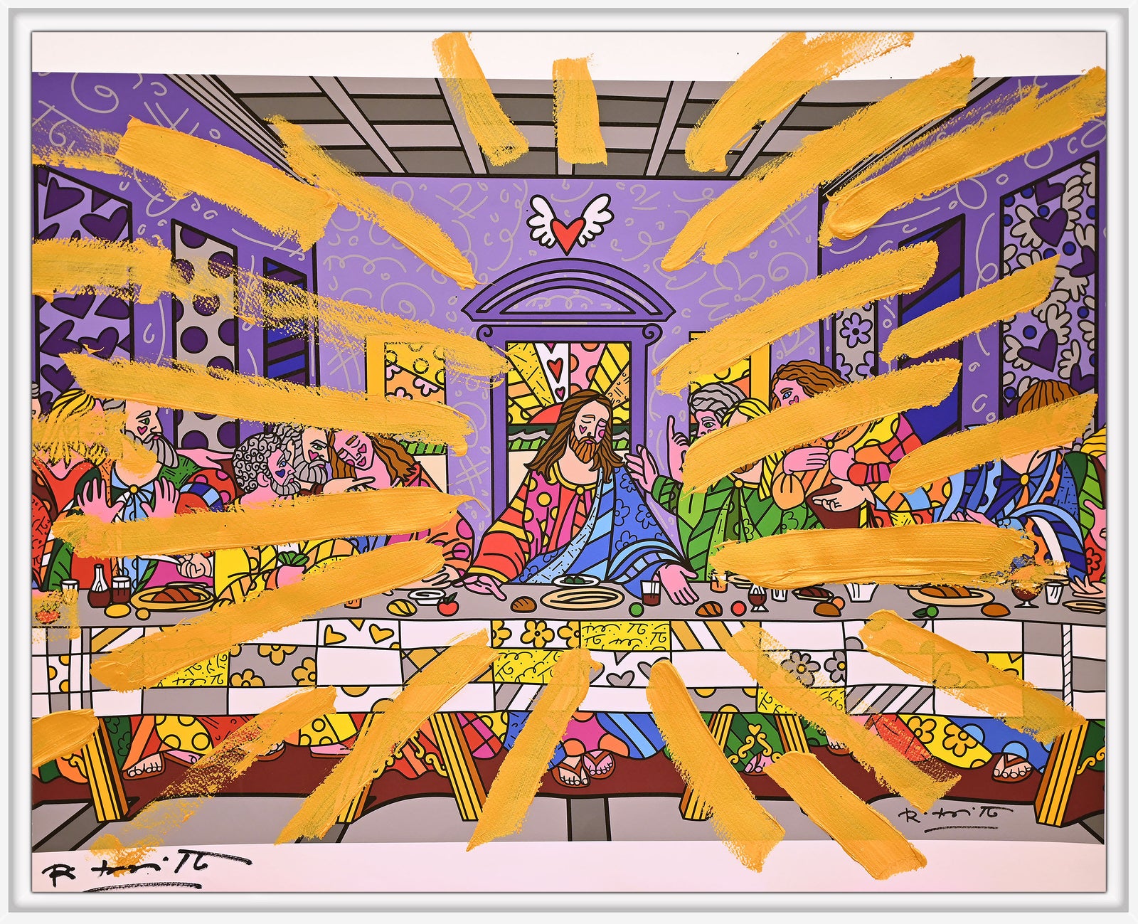 JESUS GLOW - Mixed Media Original