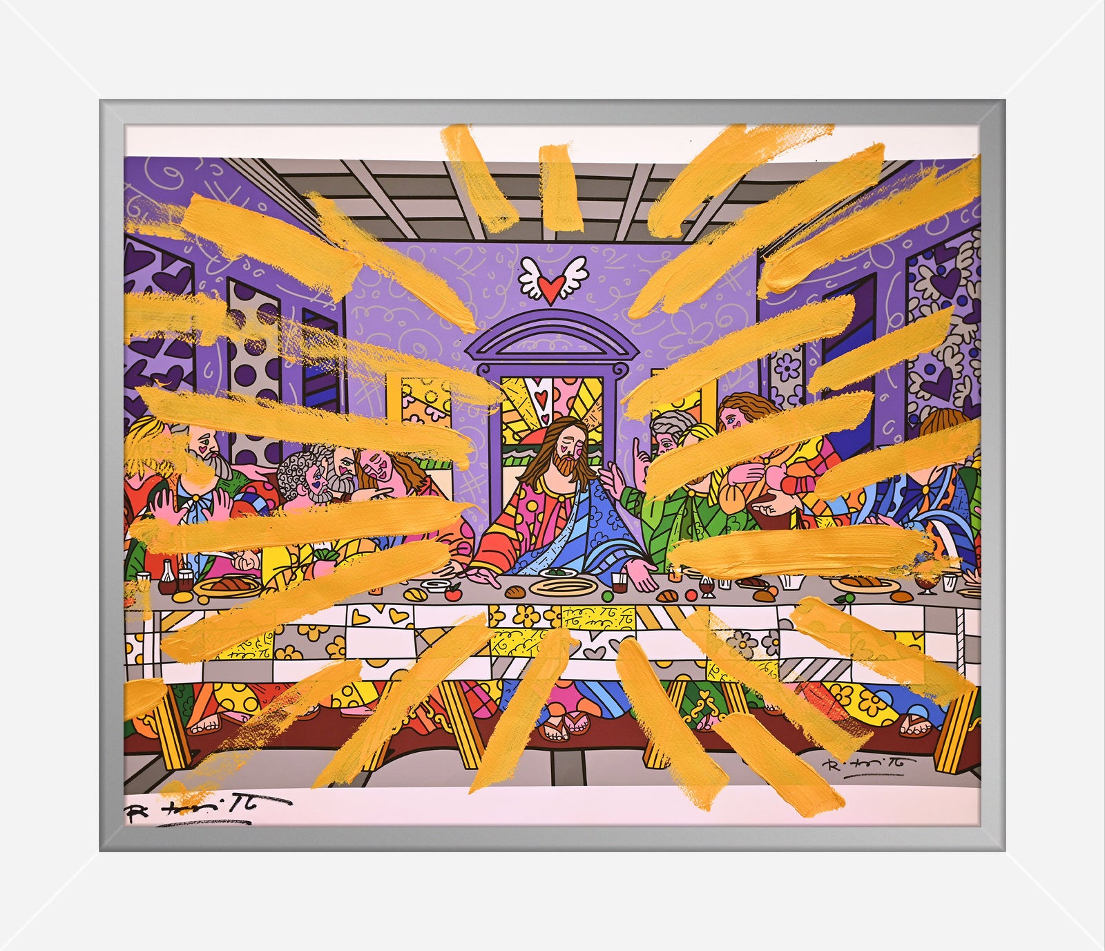 JESUS GLOW - Mixed Media Original