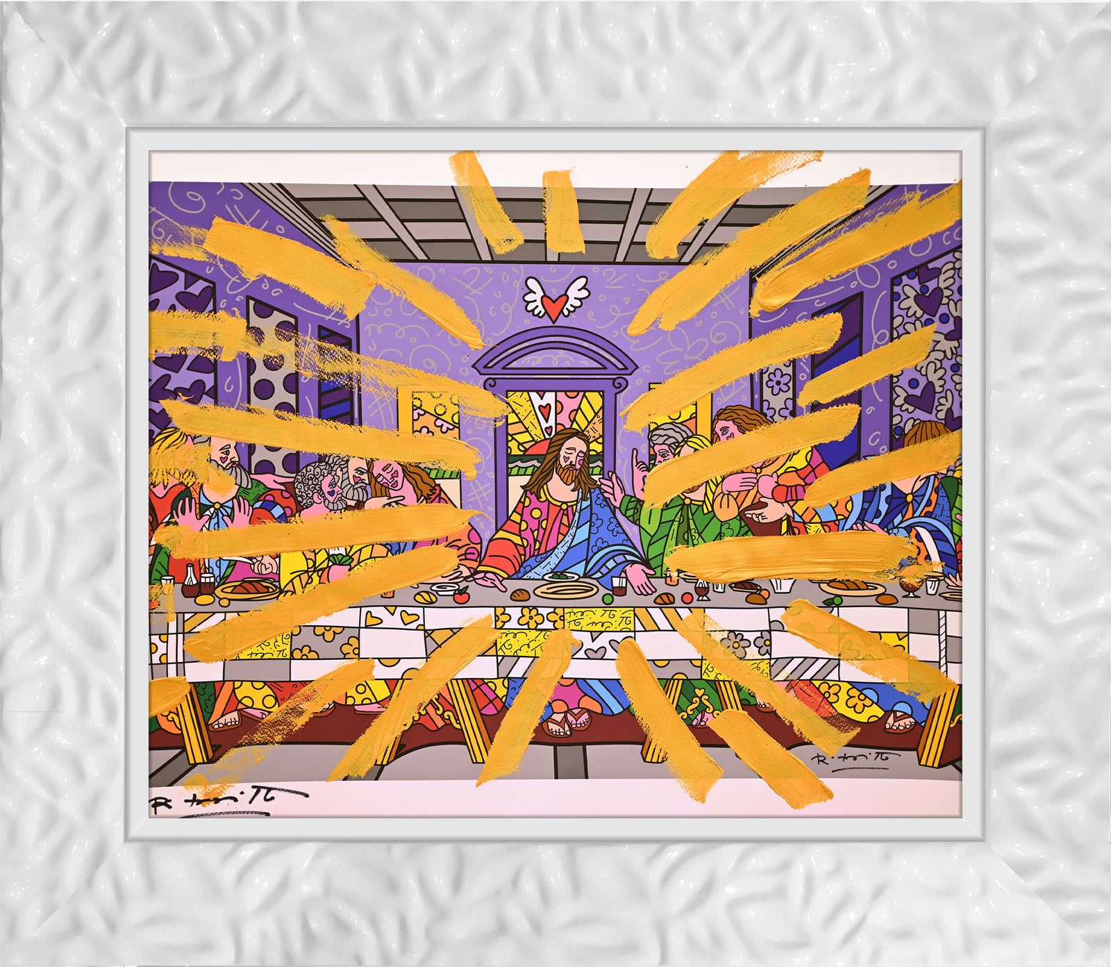 JESUS GLOW - Mixed Media Original