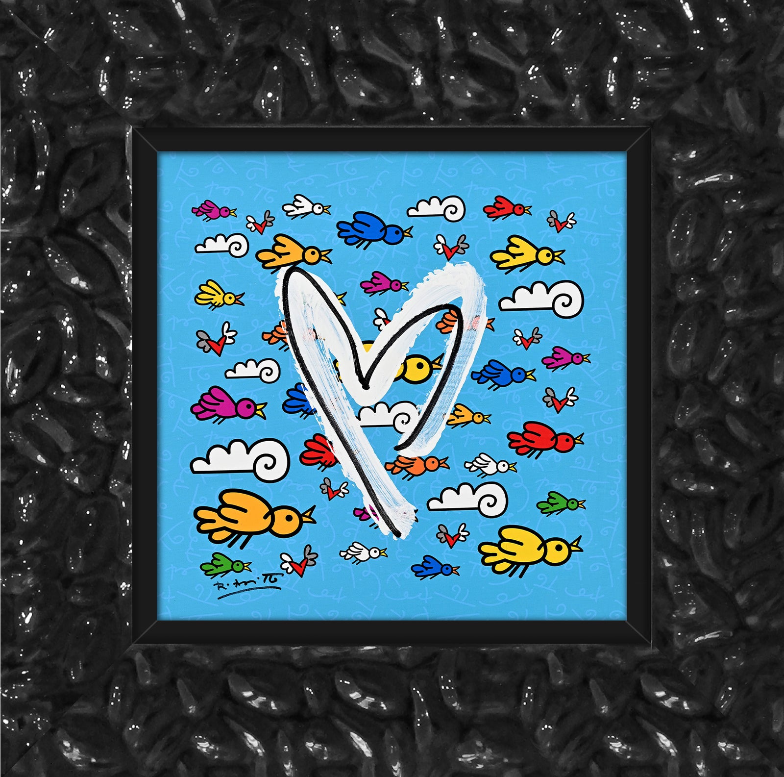 Heartbeat - Mixed Media Original