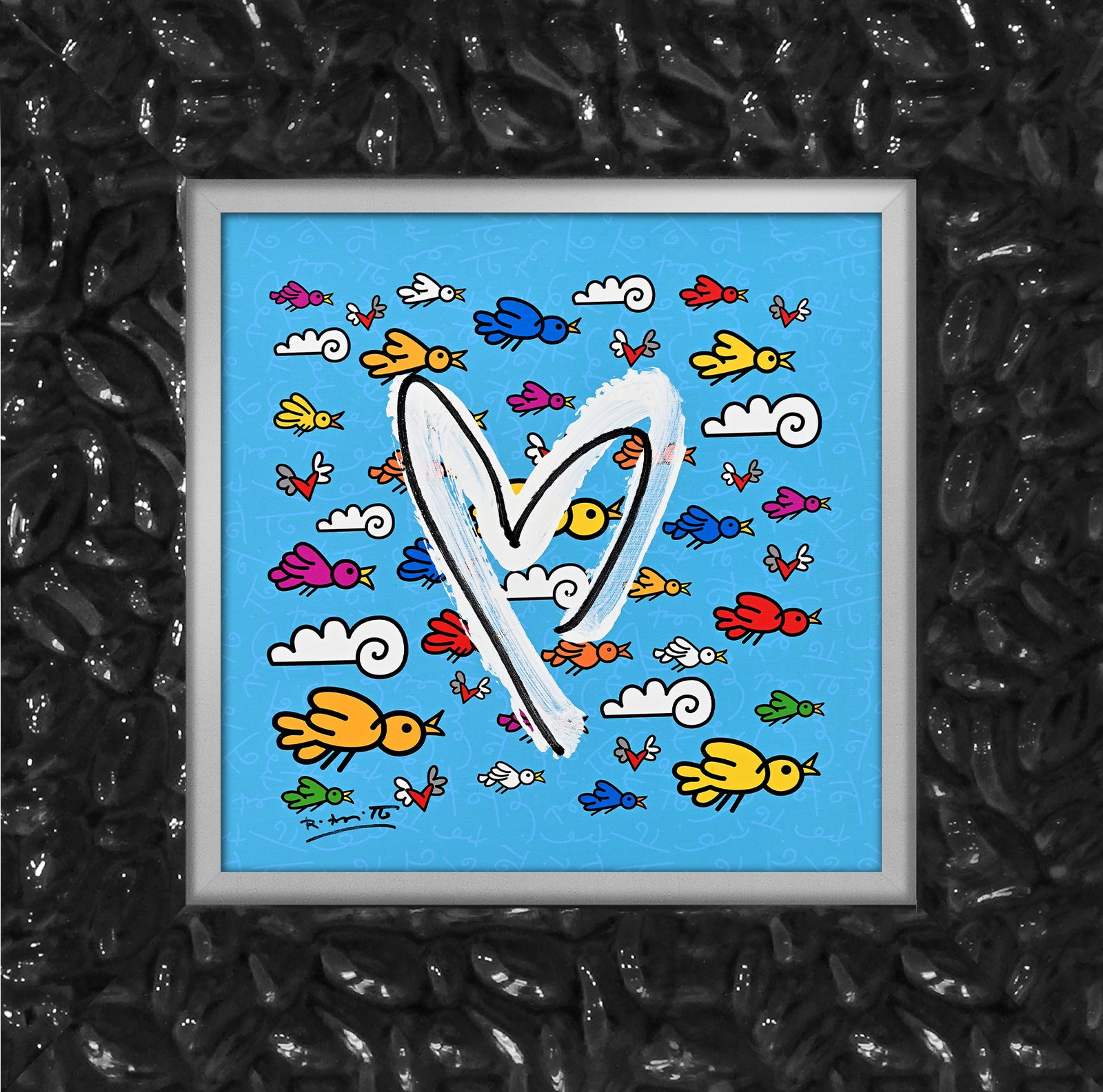 Heartbeat - Mixed Media Original