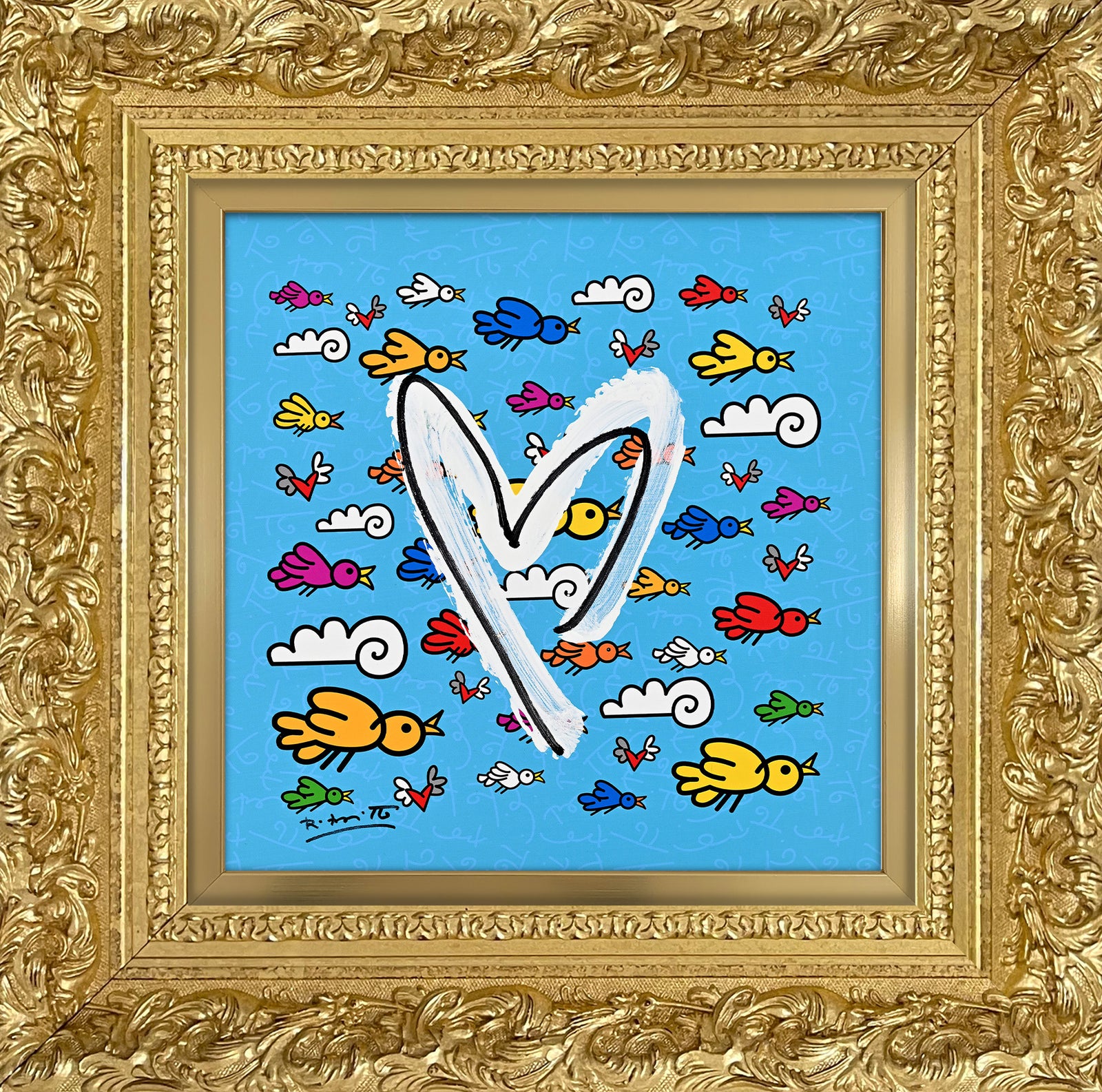 Heartbeat - Mixed Media Original