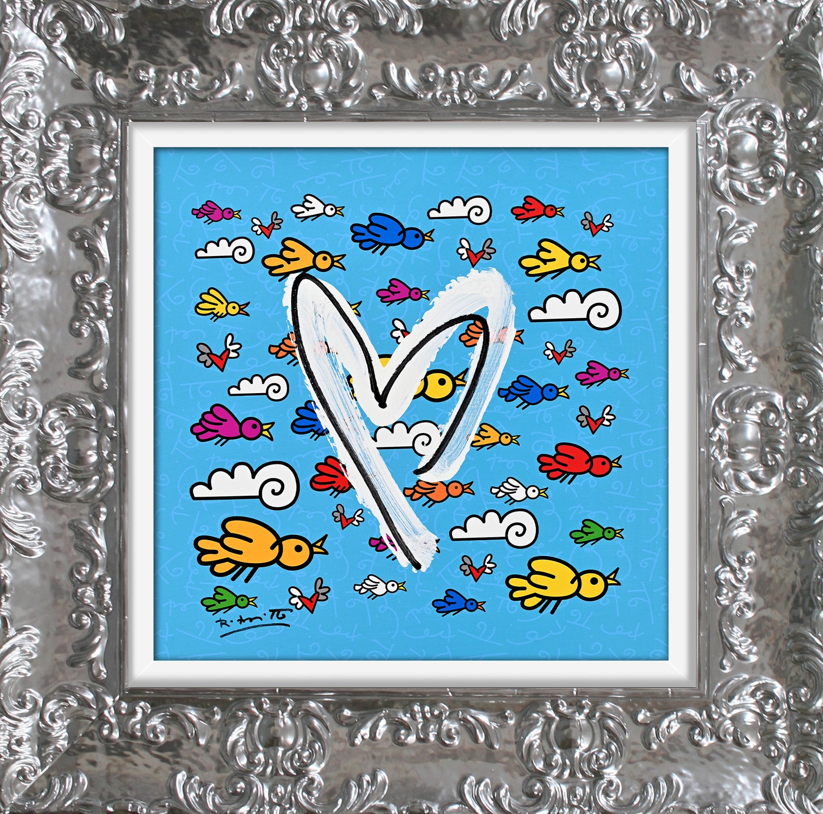 Heartbeat - Mixed Media Original