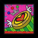 BRITTO COIN -  Mixed Media Original