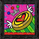 BRITTO COIN -  Mixed Media Original