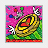 BRITTO COIN -  Mixed Media Original