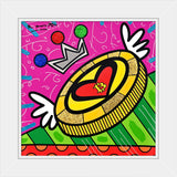 BRITTO COIN -  Mixed Media Original