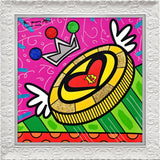 BRITTO COIN -  Mixed Media Original