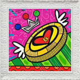 BRITTO COIN -  Mixed Media Original