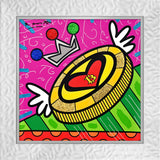 BRITTO COIN -  Mixed Media Original
