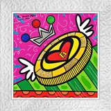 BRITTO COIN -  Mixed Media Original