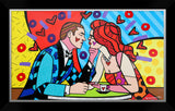 DINNER DATE -  Mixed Media Original
