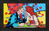 DINNER DATE -  Mixed Media Original