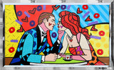 DINNER DATE -  Mixed Media Original