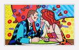 DINNER DATE -  Mixed Media Original