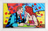 DINNER DATE -  Mixed Media Original