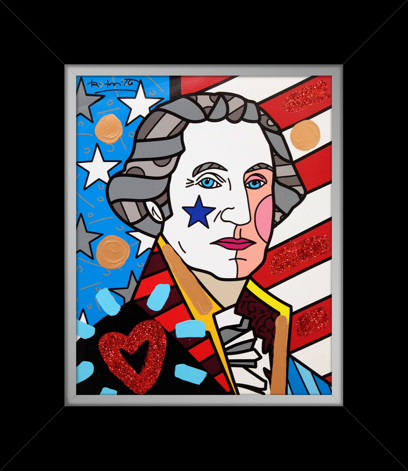 George Washington - Mixed Media Original