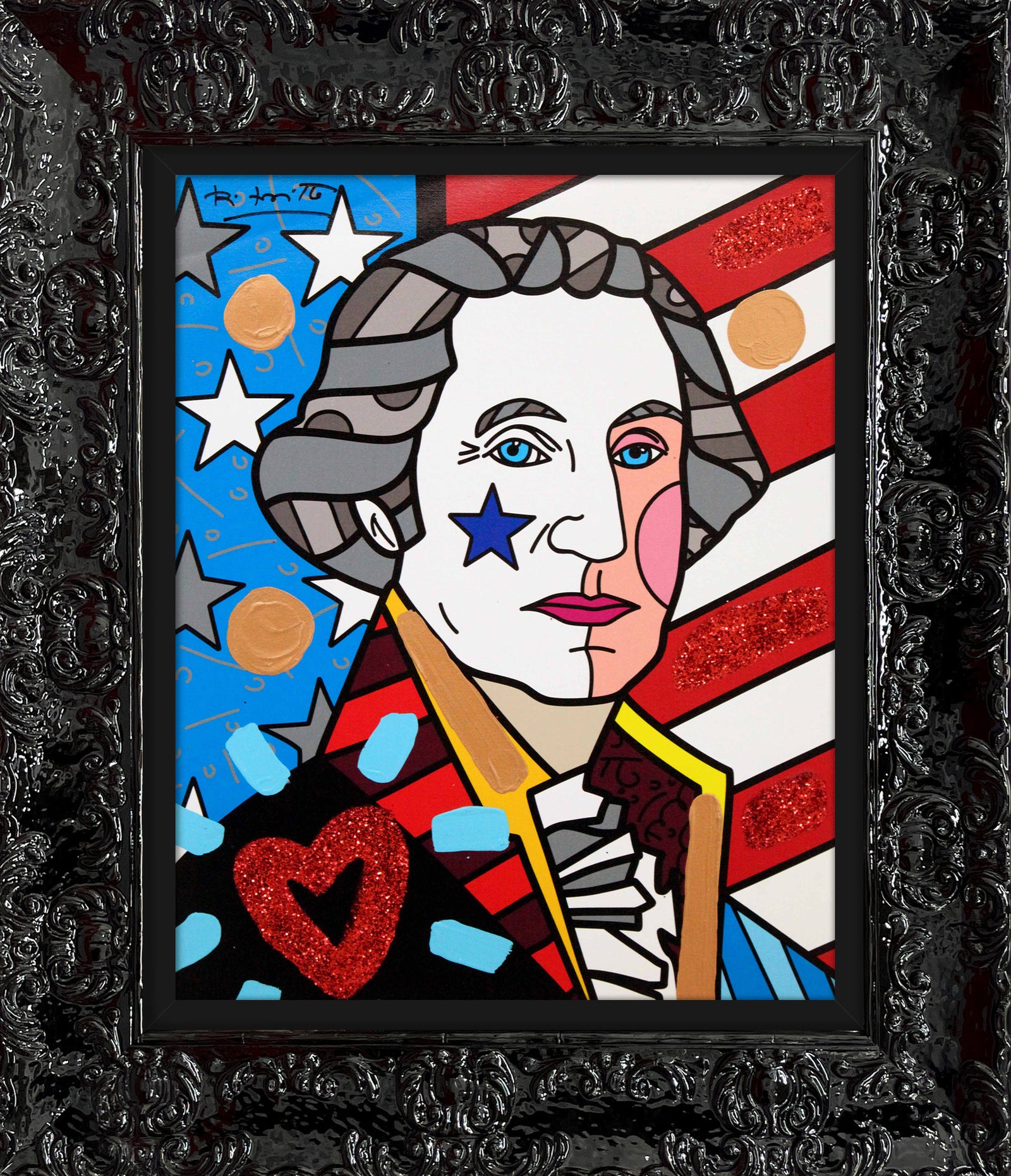 George Washington - Mixed Media Original