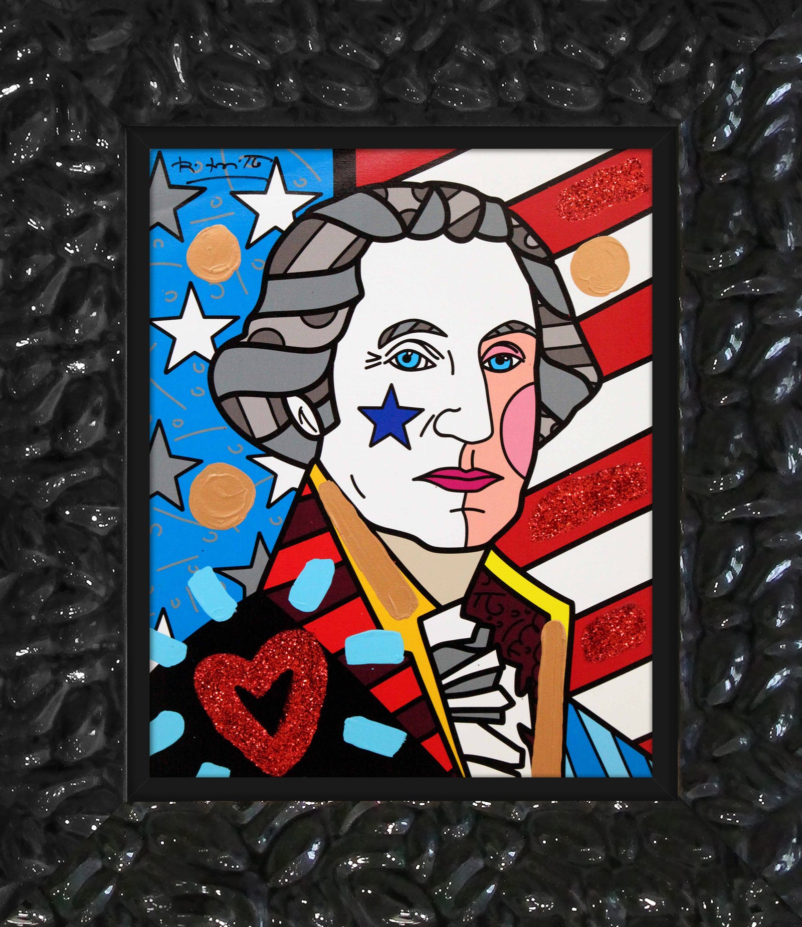 George Washington - Mixed Media Original