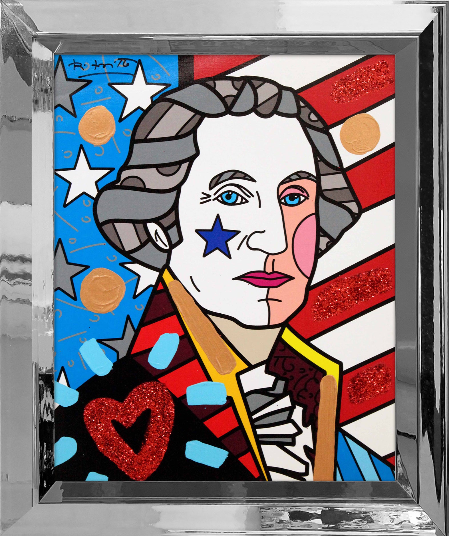George Washington - Mixed Media Original