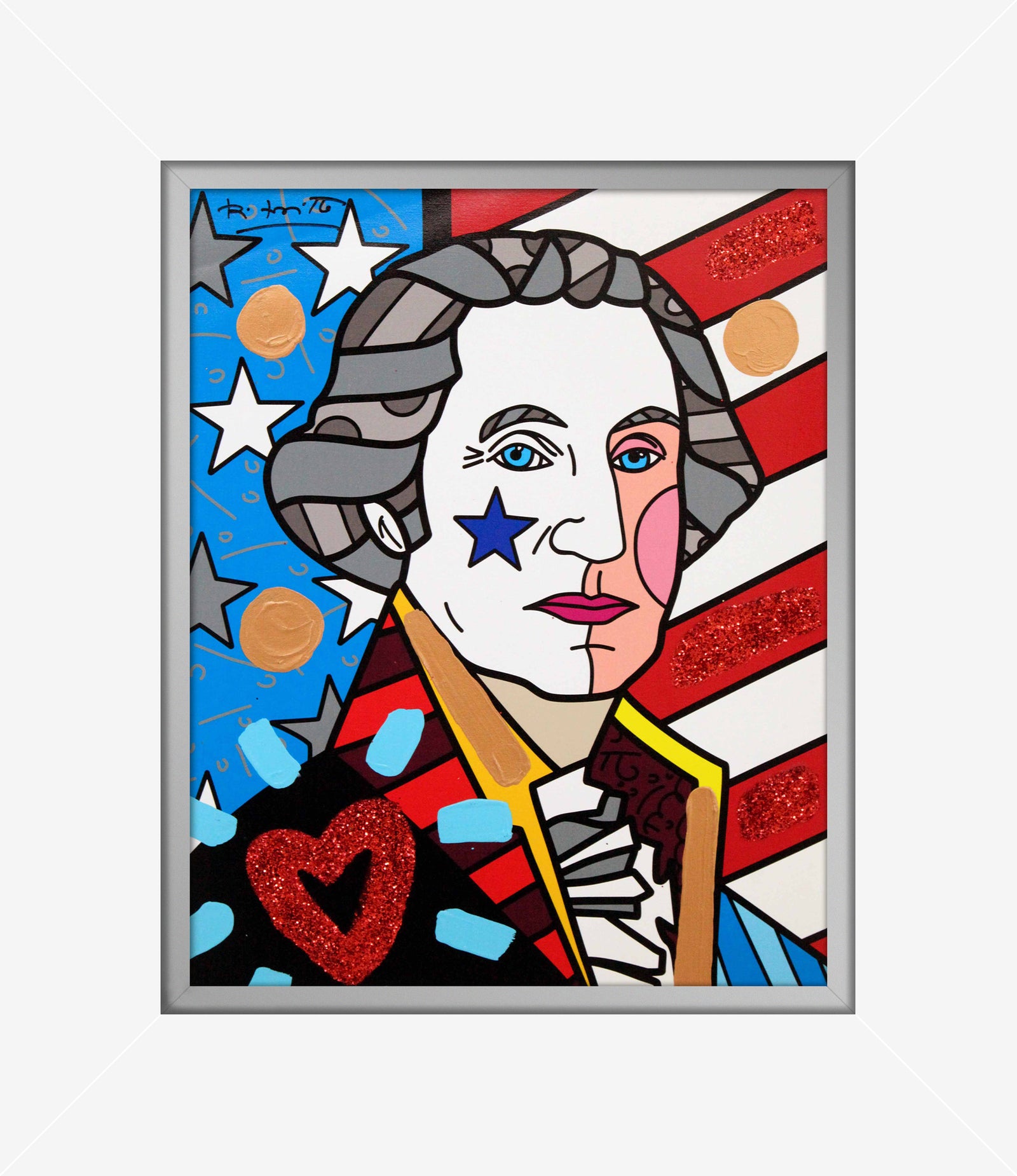 George Washington - Mixed Media Original