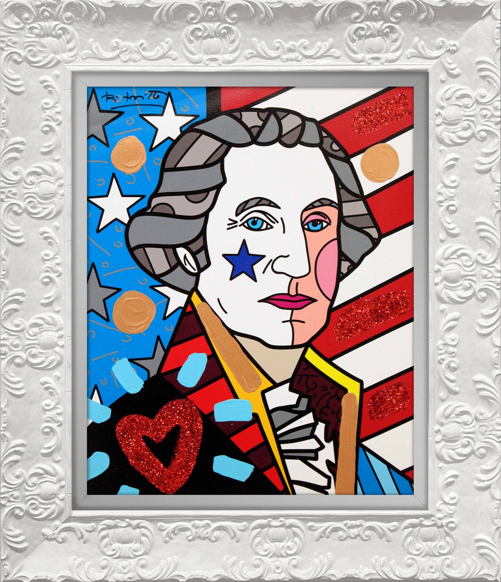 George Washington - Mixed Media Original