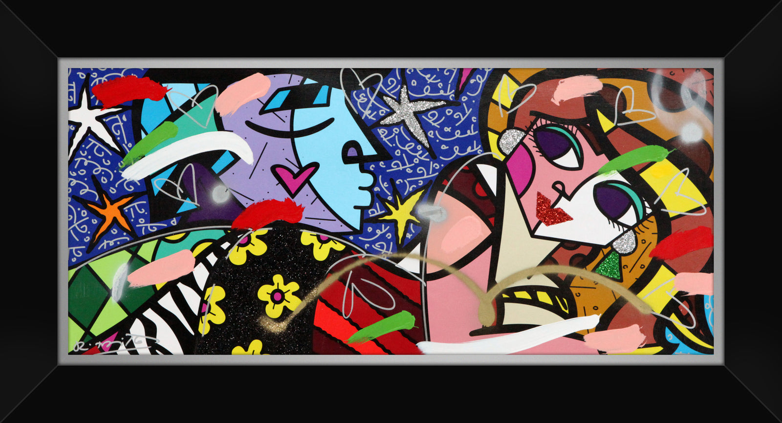 SWEET TALK - Mixed Media Original