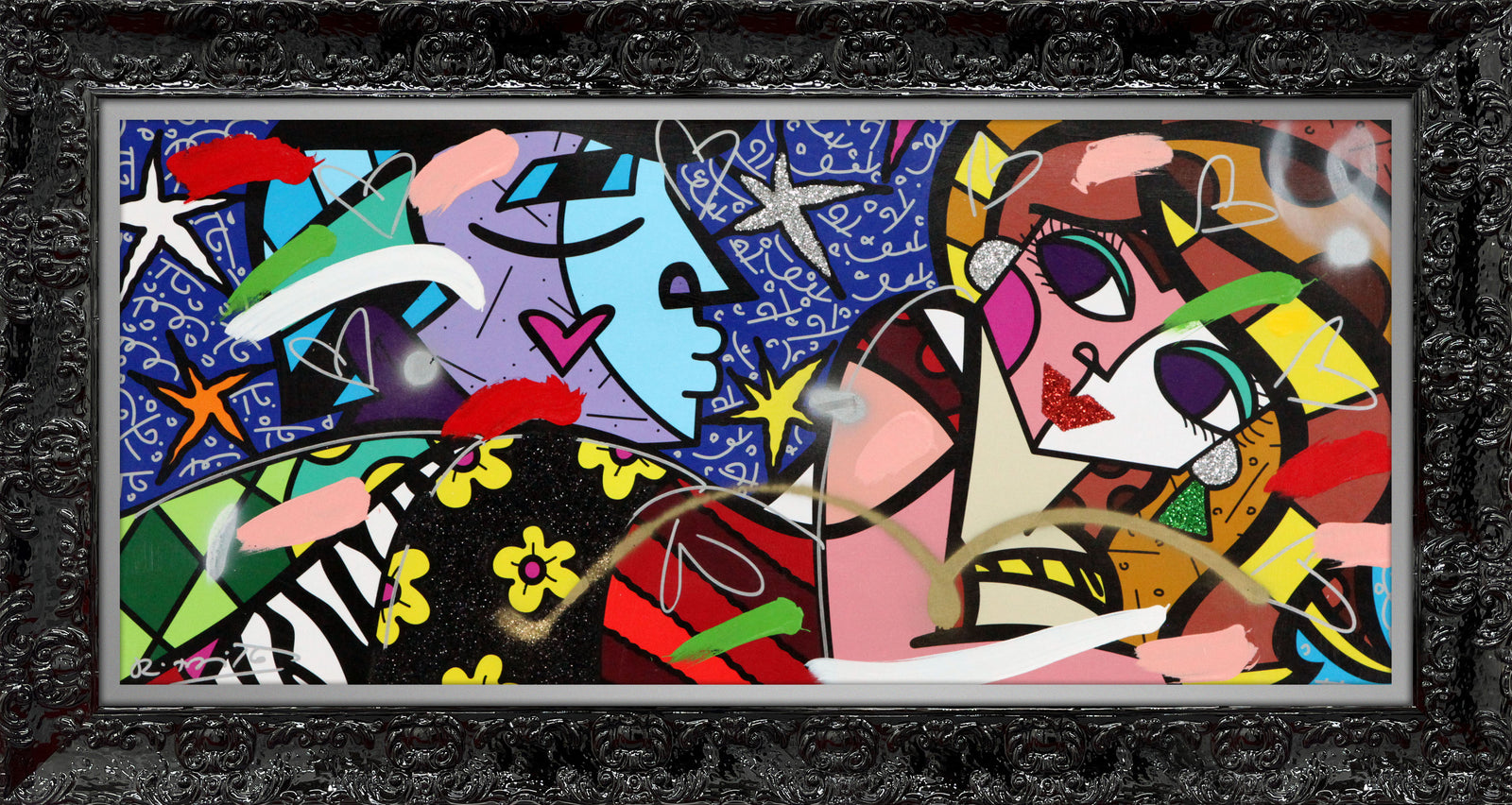 SWEET TALK - Mixed Media Original