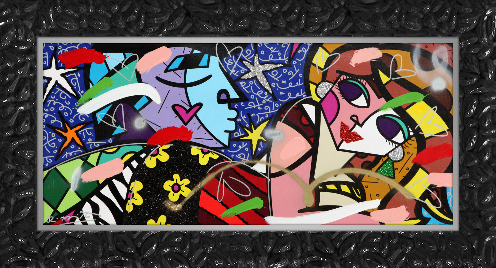 SWEET TALK - Mixed Media Original