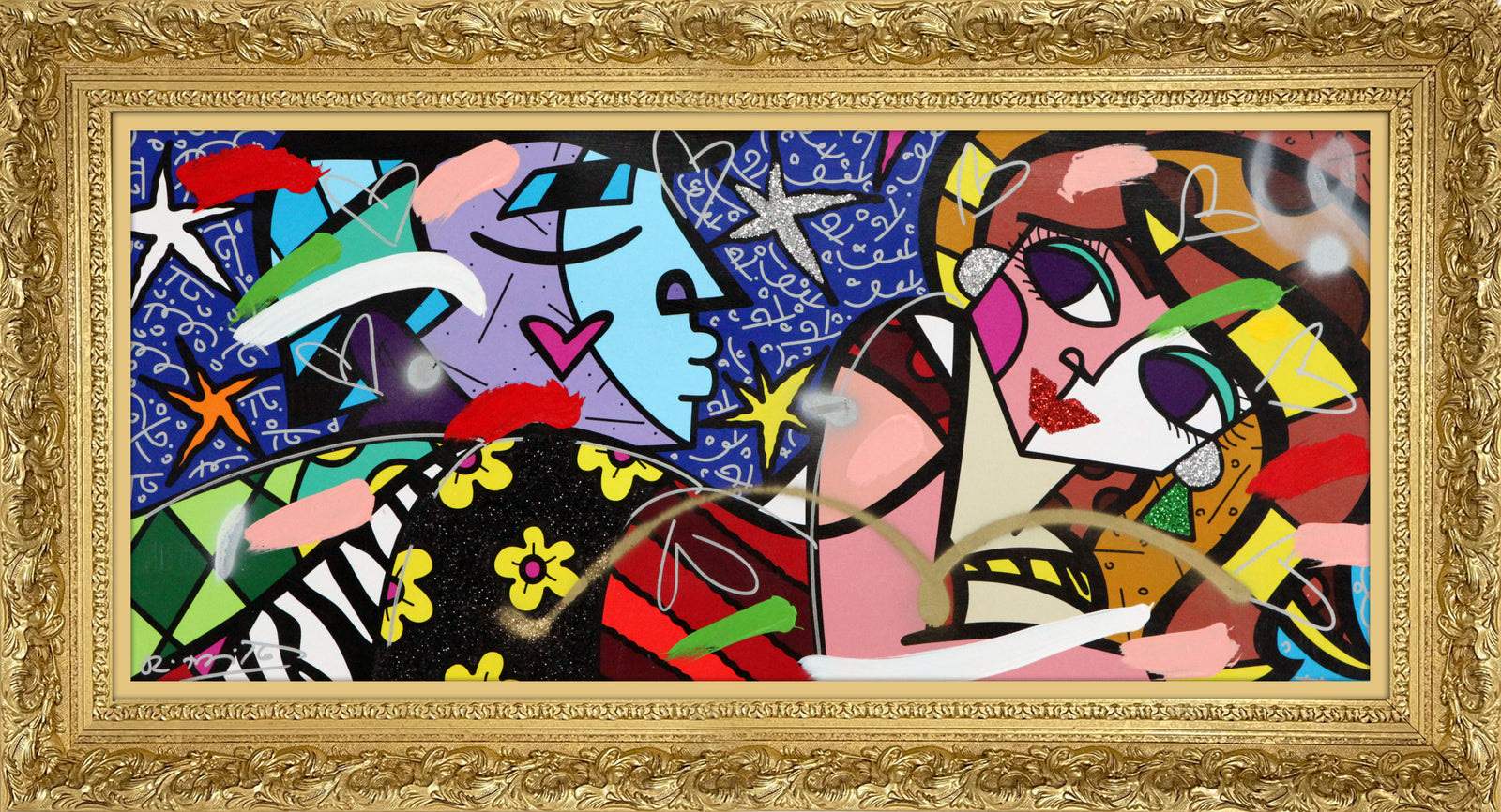 SWEET TALK - Mixed Media Original