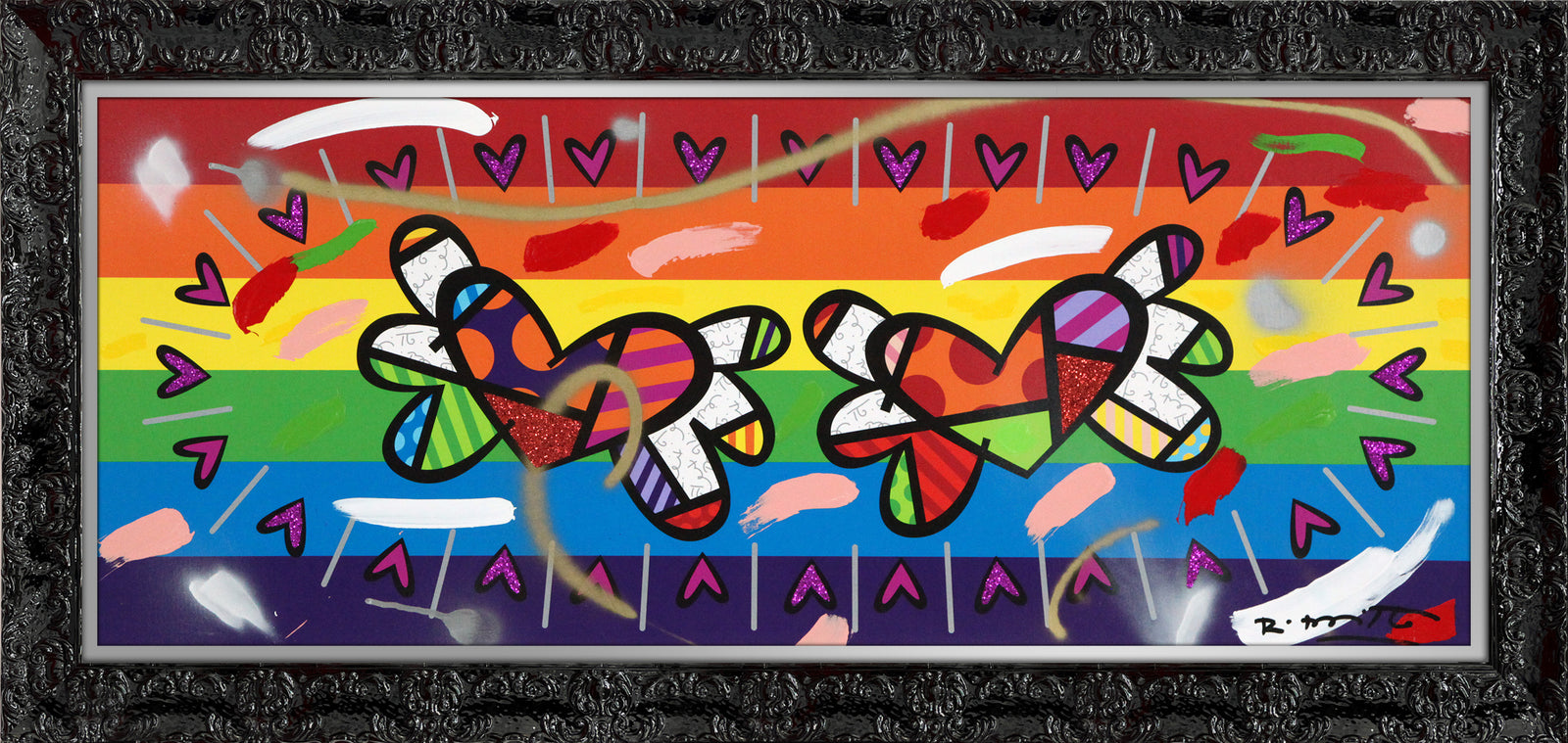 HAPPY - Mixed Media Original